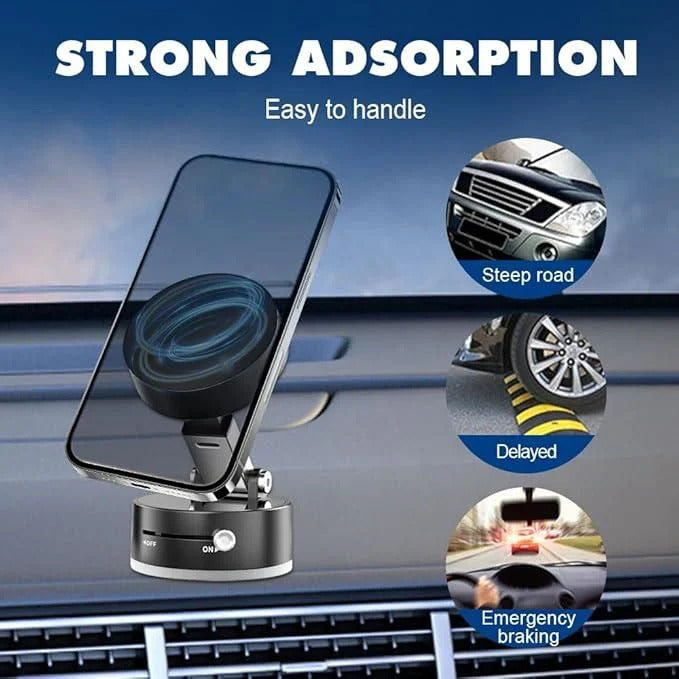 Aluminium 360° Rotatable Phone & Tablet Stand – Universal Desk Holder for Smartphones & Tablets | Sleek, Sturdy & Adjustable (Grey)