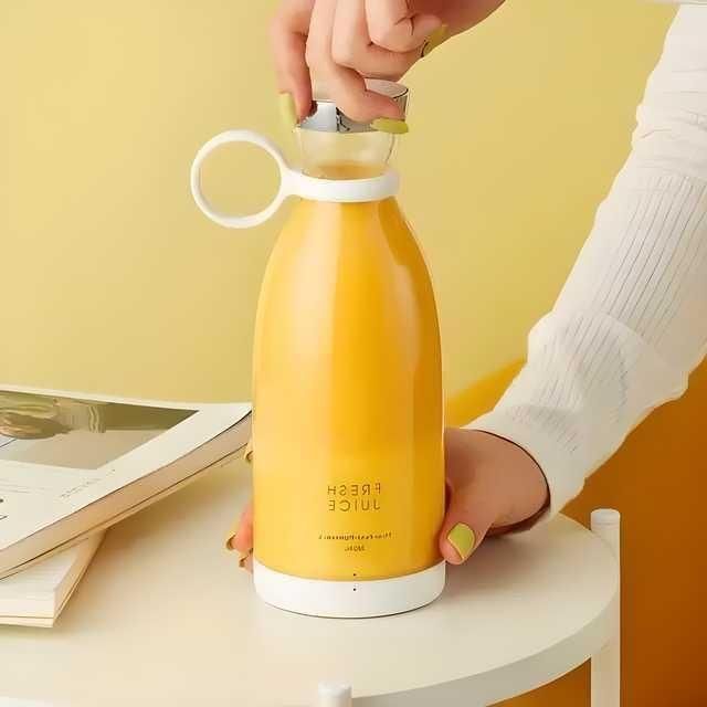 Multifunction Portable Mini Juice Blender – USB Rechargeable & Power Bank for Smoothies and Travel