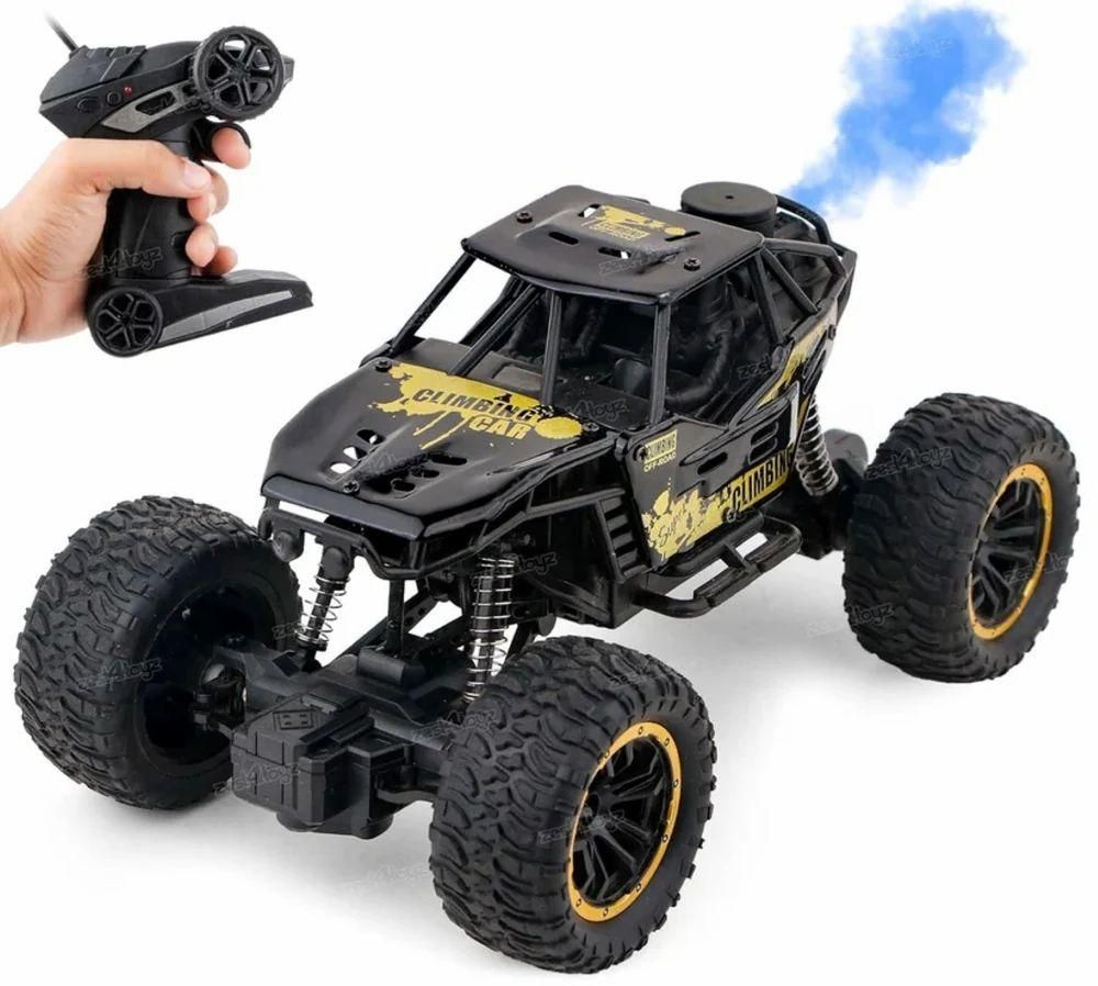 High-Speed Remote Controlled Rock Crawler Monster Truck – Off-Road RC Toy for Kids (396g)