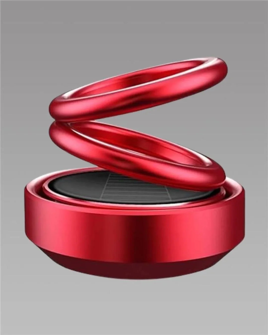 Solar Energy Rotating Car Air Freshener - Long-Lasting French Organic Fragrance