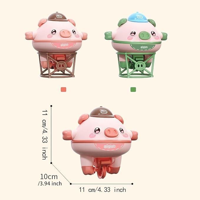 Tightrope Walking Tumbler Pig Toy for Kids – Balancing Rope Toy