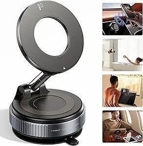Vacuum Suction Magnetic Bracket – Universal Mobile Holder for Desk & Car