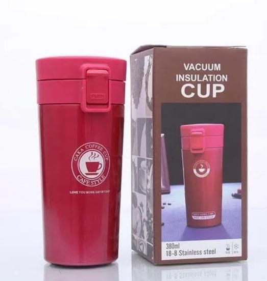 380ML Vacuum Suction Thermos Mug – Leak-Proof Stainless Steel