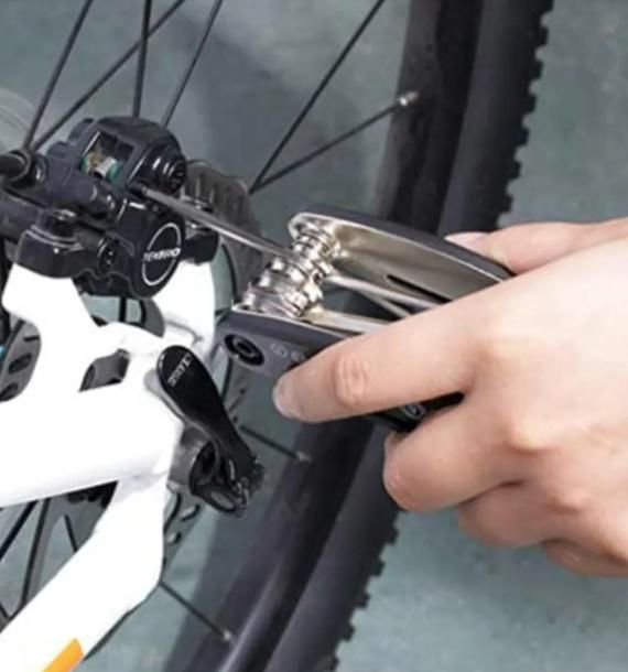 15-in-1 Multipurpose Bicycle Tool Kit - Portable Wrench & Hex Key Set
