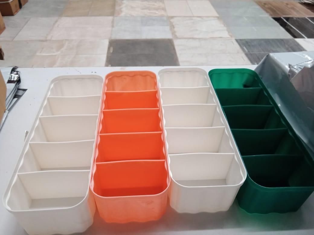Drawer Organizers – Multicolor, Pack of 4