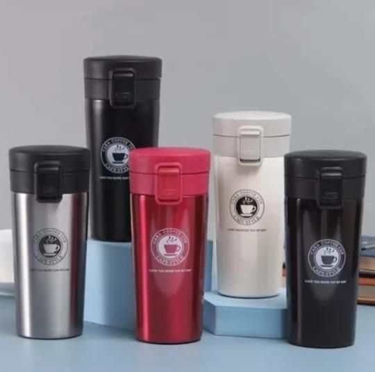 380ML Vacuum Suction Thermos Mug – Leak-Proof Stainless Steel