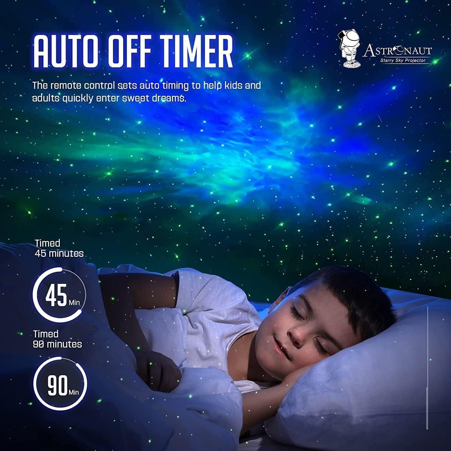 Astronaut Galaxy Projector Lamp with Remote – 360° Head Rotation (1 Pc)