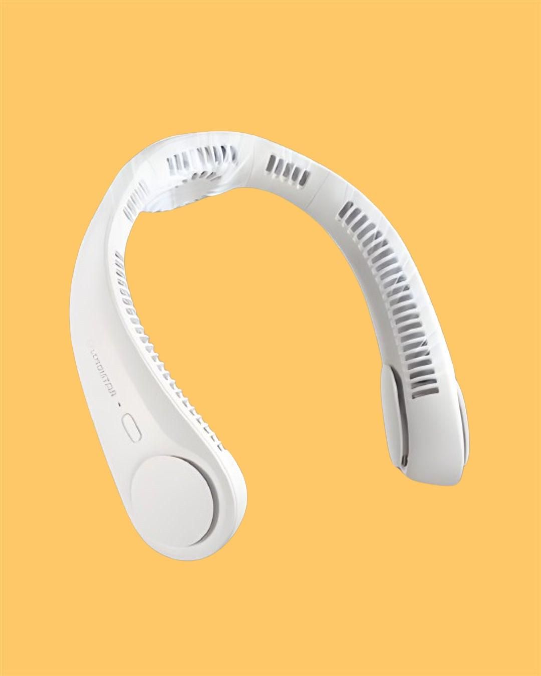 Bladeless Hanging Neck Fan – Portable & Rechargeable Personal Cooling Device | Assorted Color