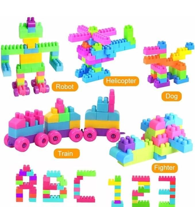 Building Blocks Puzzle Game for Kids – Educational Toy with Storage Box | 300g