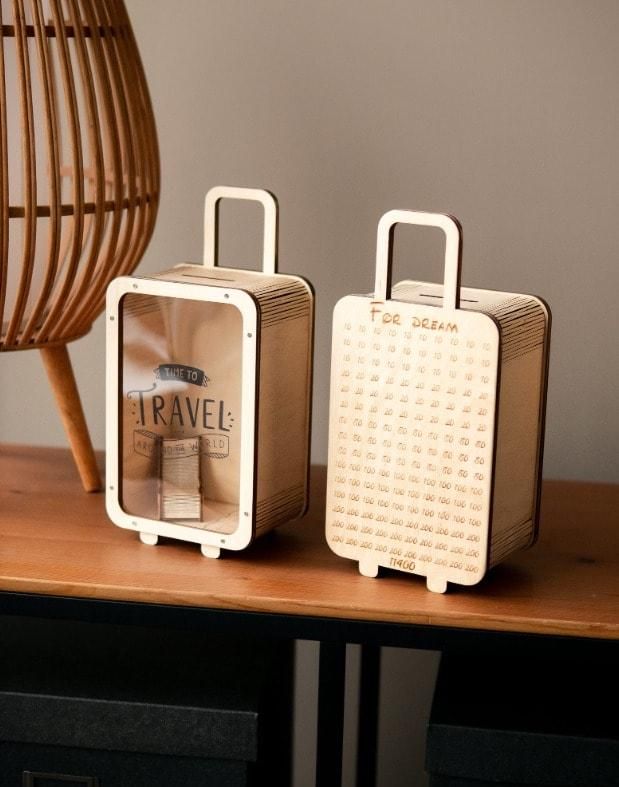 Portable Travel Money Saving Bag