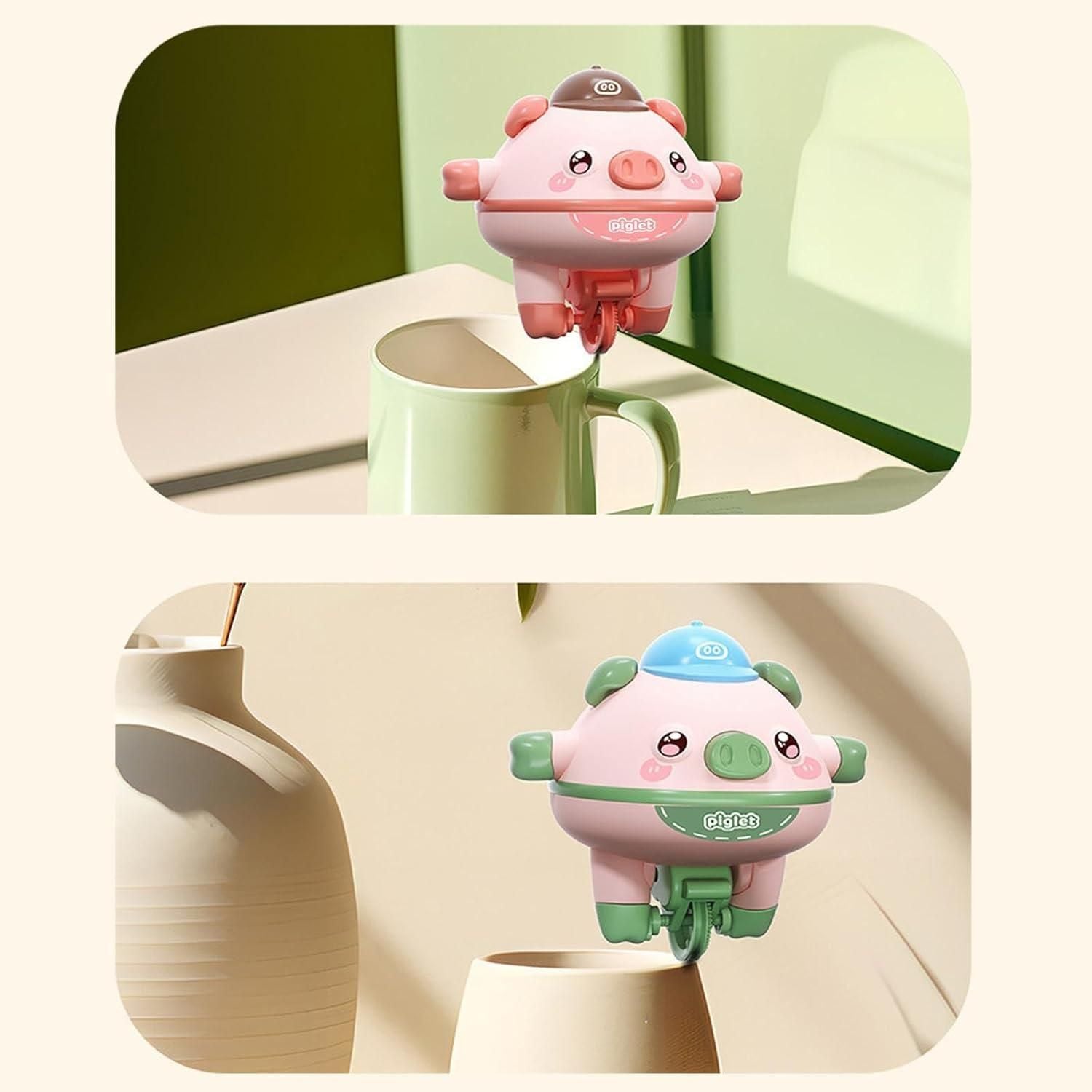 Tightrope Walking Tumbler Pig Toy for Kids – Balancing Rope Toy
