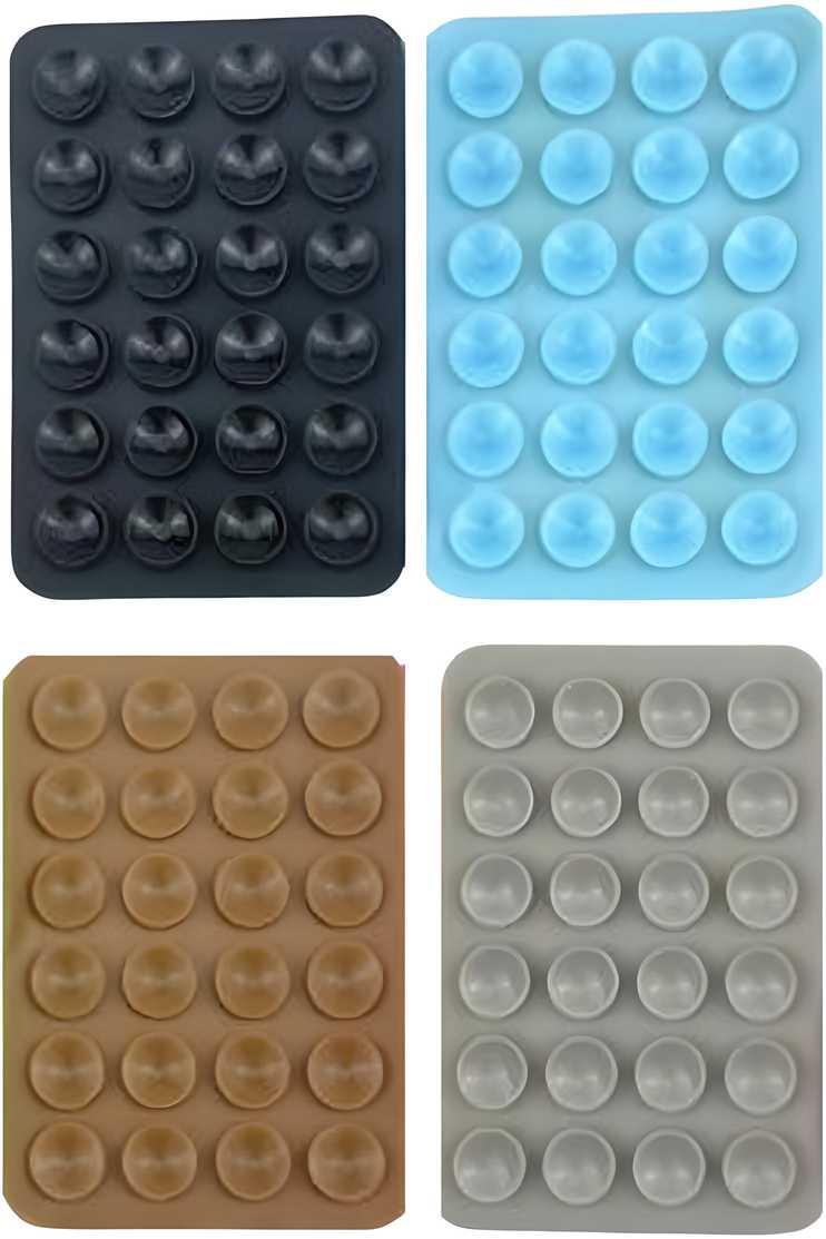 Multi-color suction pads for rfyrru-0i multi-purpose phone holder for content creators flexible stand